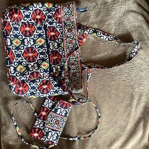 Vera Bradley Tote and matching purse/wallet